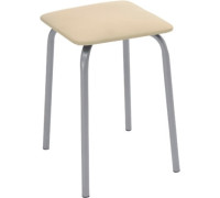 Табурет Фабрикант Комфорт DO №122 кремовый/AL