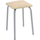 Табурет Фабрикант Комфорт DO №122 кремовый/AL