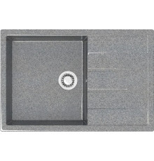 Кухонная мойка MARRBAXX Карельский камень модель 161/Q8 F161Q008 серый/темно-серый