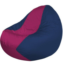 Кресло-мешок Flagman Classic К2.1-120 синий темный/фуксия