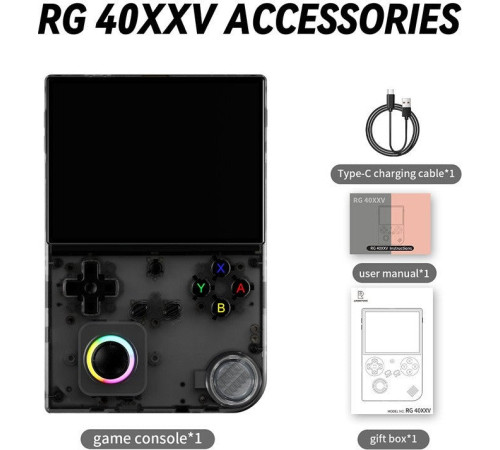 Игровая приставка Anbernic RG40XXV 32GB/128GB черный