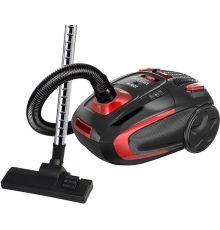 Пылесос Delta Lux DL-0848 черный/красный