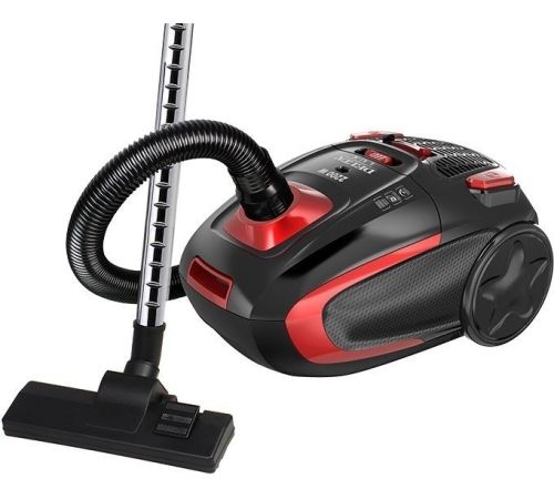 Пылесос Delta Lux DL-0848 черный/красный