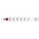 Сетевой фильтр Buro BU-SP1.8-USB-2A-W