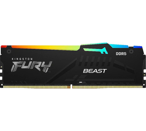 Оперативная память Kingston FURY Beast RGB 16ГБ DDR5 5600 МГц KF556C40BBA-16