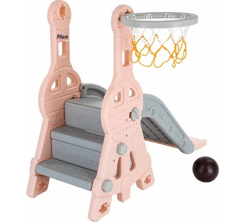 Горка Pituso Космо L-MZ02-beige бежевый/серый