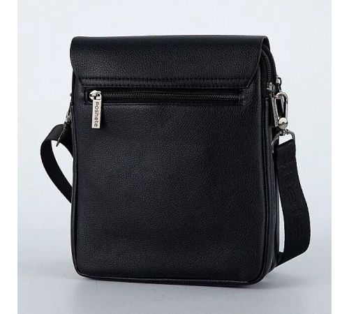 Мужская сумка Poshete 250-5189-3-BLK черный
