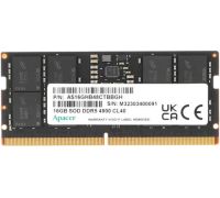 Оперативная память Apacer 16ГБ DDR5 SODIMM 4800 МГц AS16GHB48CTBBGH