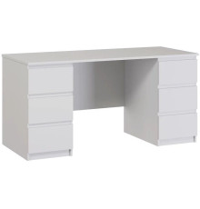 Стол Mio Tesoro Кастор 6 ящиков 151x65 2.03.06.040.1 белый