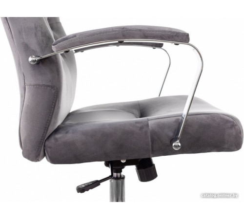 Офисное кресло Бюрократ T-9928SL Fabric серый Italia 26/крестовина металл хром