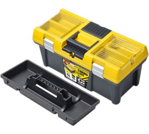 Ящик для инструментов Patrol Group Stuff Semi Profi Carbo 20 желтый