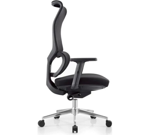 Офисное кресло SitUp Sakura Black Chrome сетка Black/ Black