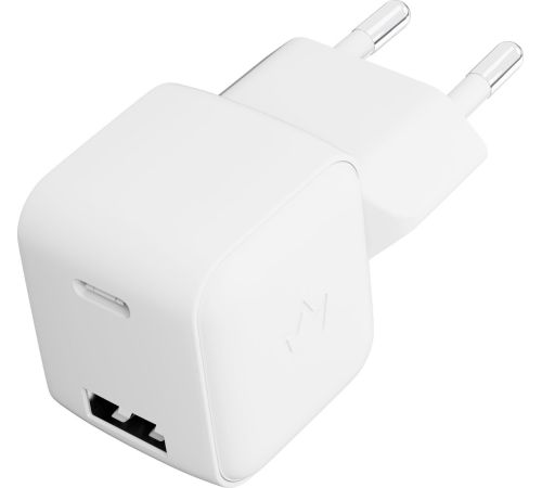 Сетевое зарядное VLP G-Charge USB-С/USB-A белый