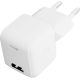 Сетевое зарядное VLP G-Charge USB-С/USB-A белый