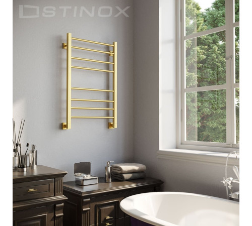 Полотенцесушитель Stinox Classic 50x80 cl80zs золото сатин