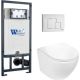 Унитаз подвесной WeltWasser Marberg 507 + Merzbach 043 GL-WT + Mar 507 SE GL-WT