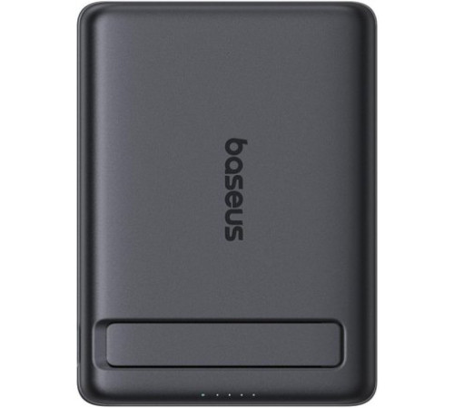 Внешний аккумулятор Baseus PicoGo AM31 Mini Magnetic Power Bank with Stand 20W 5000mAh черный