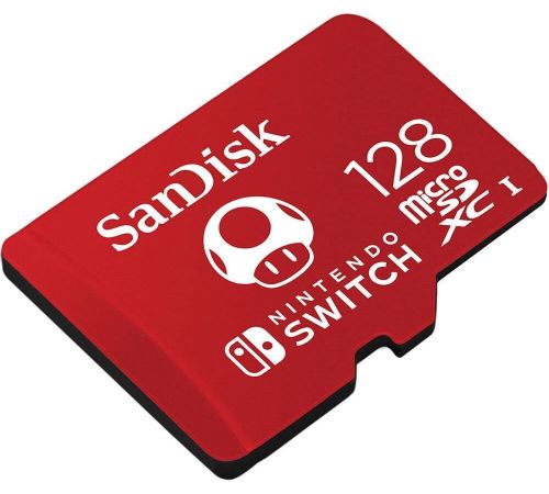 Карта памяти SanDisk Nintendo Switch Licensed Card Super Mario Edition microSDXC 128GB SDSQXAO-128G-GN3ZN