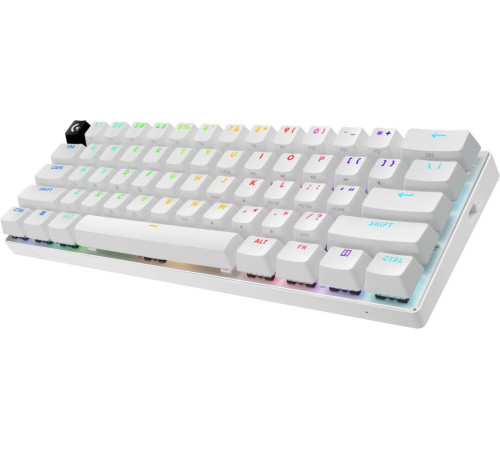 Клавиатура Logitech G Pro X 60 Lightspeed GL Tactile 920-011934 белый, нет кириллицы