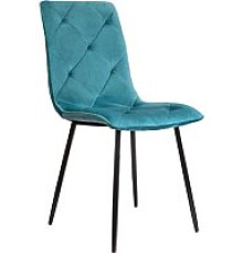 Стул AksHome Mira морской велюр HLR60/черный