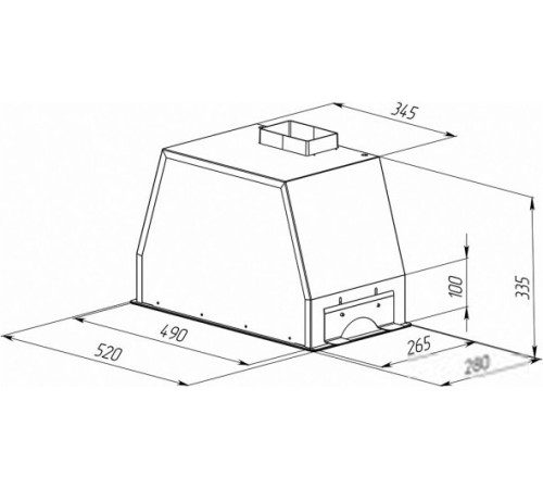 Кухонная вытяжка Zigmund & Shtain K 014.5 S