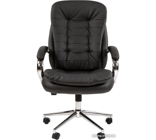 Офисное кресло CHAIRMAN 795 N кожа, черный
