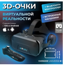 Очки виртуальной реальности для смартфона Miru VMR600E Universe с контроллером VMJ5000