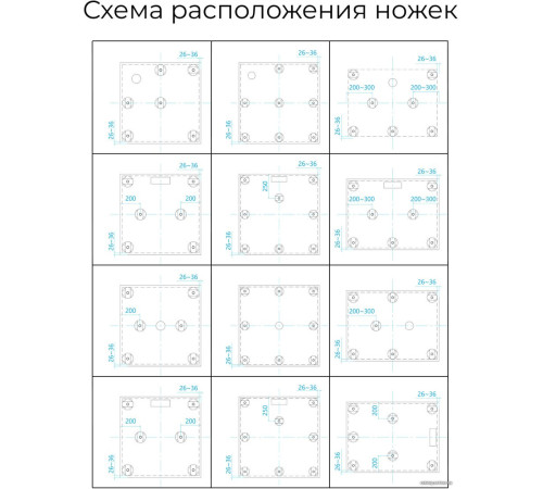 Душевой поддон RGW 16152010-01 100x100
