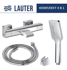 Смеситель Lauter Comfort 21YH40400 с лейкой Living Fleur 21S00126
