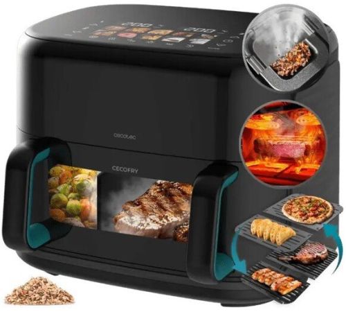 Аэрогриль аэрофритюрница Cecotec Cecofry&Grill Smokin'Prime 11000 101139