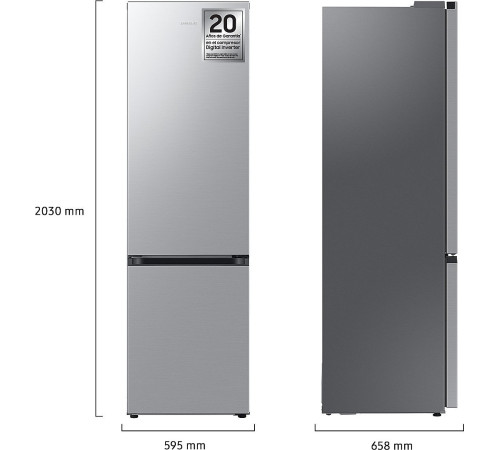 Холодильник Samsung RB38C600DSA/EF