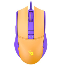 Игровая мышь A4Tech Bloody L65 Max желтый/фиолетовый