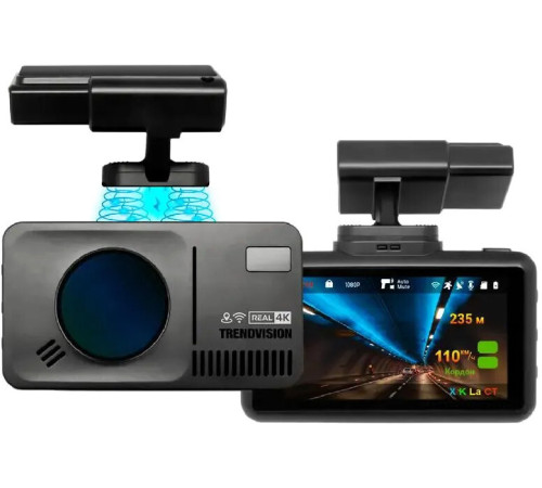 Видеорегистратор-радар детектор-GPS информатор 3в1 TrendVision DriveCam Real 4K Signature