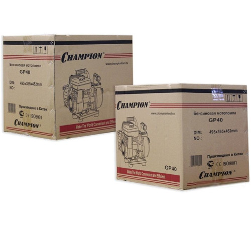 Мотопомпа Champion GP40
