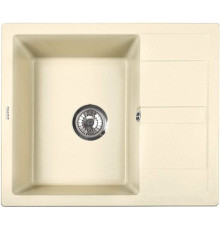Кухонная мойка ZorG Apollo 58 слоновая кость