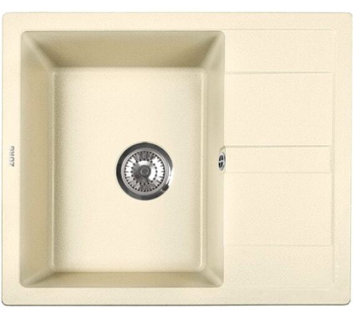 Кухонная мойка ZorG Apollo 58 слоновая кость