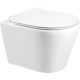 Унитаз подвесной Grado GD-W201T + GROHE Rapid Sl 38772SH0 с кнопкой смыва