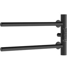 Полотенцесушитель Маргроид Ferrum Cook СНШ 18*40 Черный матовый, скрытого монтажа, таймер справа