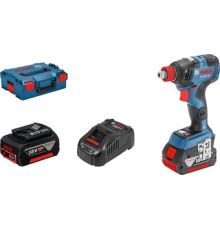 Гайковерт Bosch GDX 18V-200 C Professional 06019G4201 с 2-мя АКБ, кейс