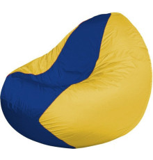 Кресло-мешок Flagman Classic К2.1-259 желтый/синий