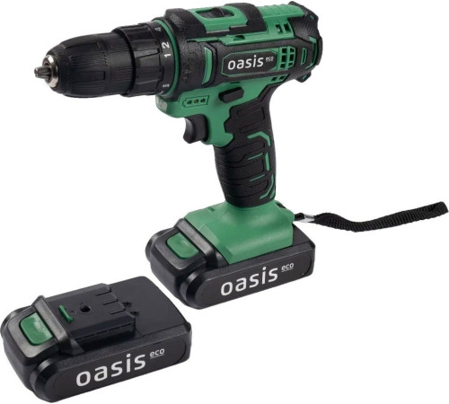 Дрель-шуруповерт Oasis AS-14V Eco с 2-мя АКБ, кейс