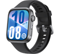 Умные часы Huawei Watch FIT 4 черный, с черным силиконовым ремешком, международная версия