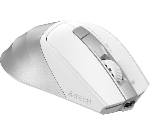 Мышь A4Tech Fstyler FG45CS Air2 белый/серебристый
