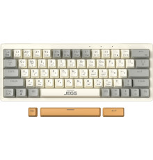 Клавиатура JEGG ZA63 Pro Beige Gray Yellow TNT Yellow
