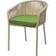 Стул Bergenson Bjorn Reed BB0000813 бежевый/зеленый