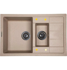 Кухонная мойка Ecoshtein Rechteck 781.5 песочный