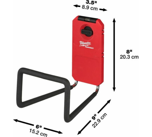 Крюк  Milwaukee PackOut 4932480702