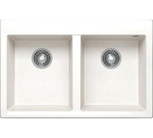 Кухонная мойка Polygran Brig 790 белый хлопок