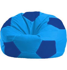 Кресло-мешок Flagman Мяч Стандарт М1.1-273 голубой/синий
