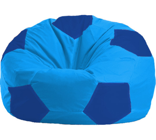 Кресло-мешок Flagman Мяч Стандарт М1.1-273 голубой/синий